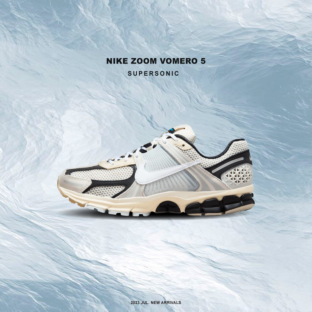 Nike Zoom Vomero 5 'Supersonic' 白黑 3M反光 骨白 FN7649-110
