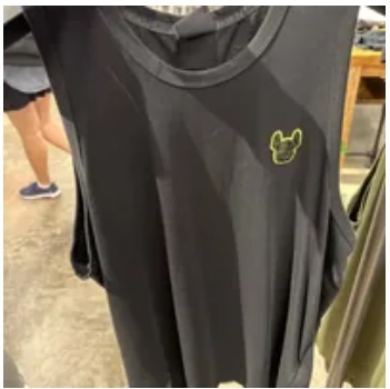 [S] LIFEWORK NEON TAPE SLEEVELESS,BLACK, LW232SL426-1-40 [FINAL SALE] (SLW237)