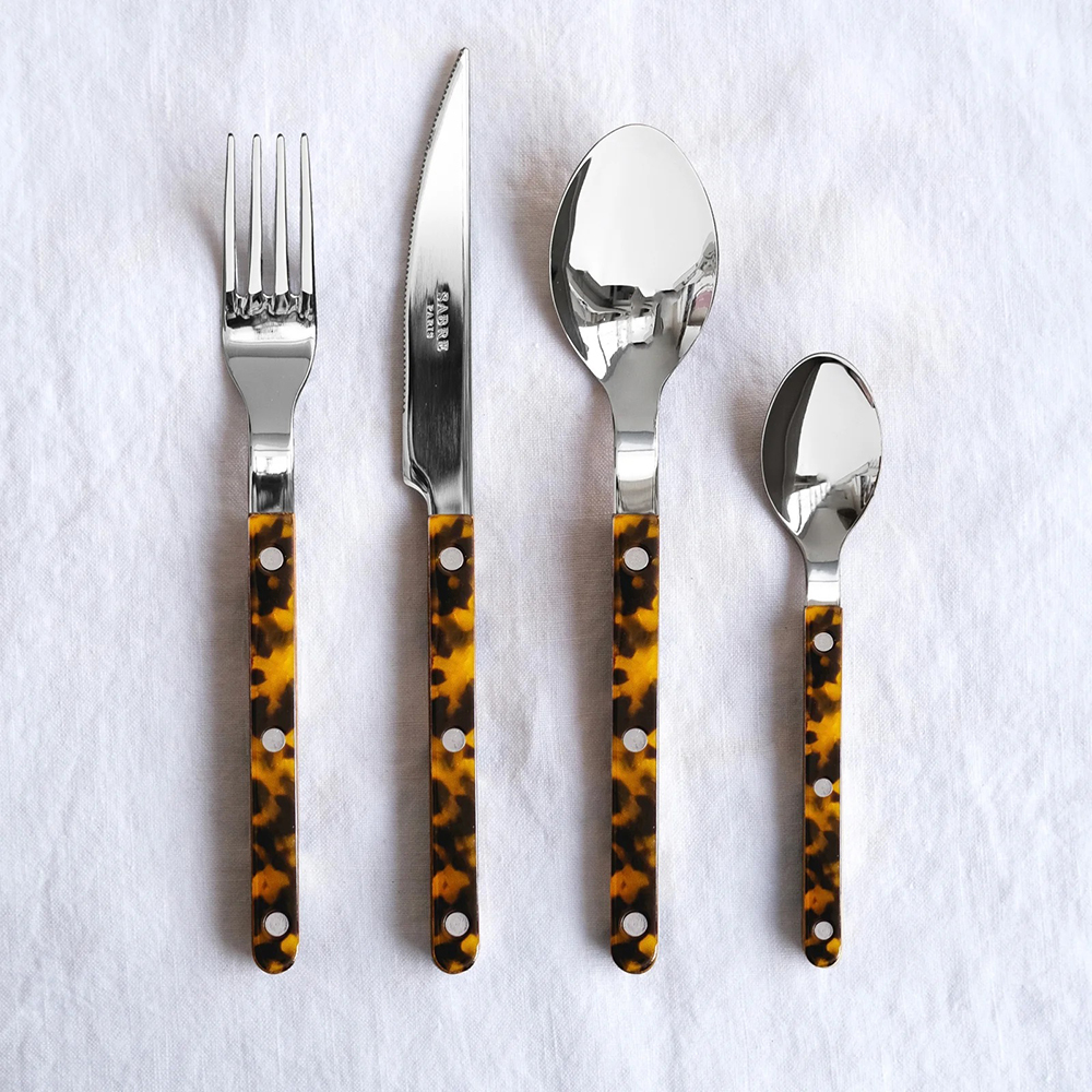 SABRE | Bistrot 復古酒館鈕扣系列 | 24件組 | 亮面 | 玳瑁