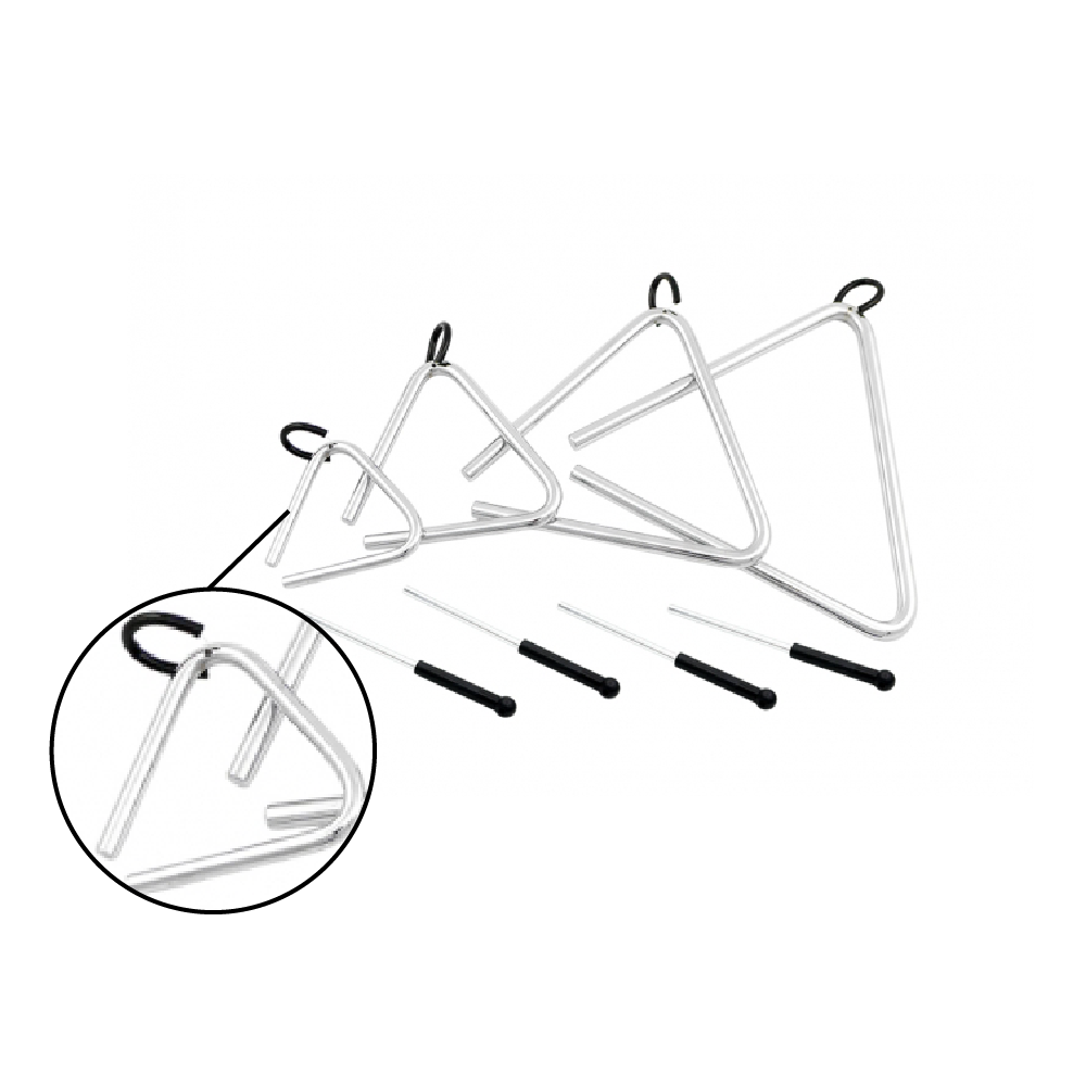 HAOSEN HAOSEN / HT系列 特殊鋼 三角鐵 (HT-04S/HT-06S/HT-08S/HT-010S) — 三峽鼓 / 打擊｜YA! 玩音樂