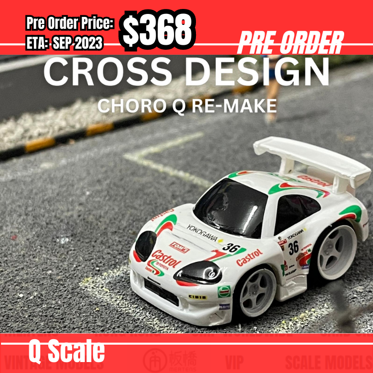PO-$368 * Cross Design * Q scale A80 Castrol [27/07]