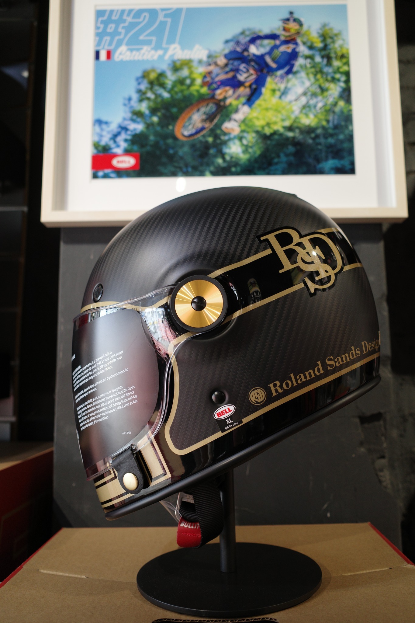 bell bullitt carbon rsd bagger helmet uk (RSD Check It Matte/Gloss Black) Durian Bikers the first full Rsd Bagger Bell Bullitt Rsd