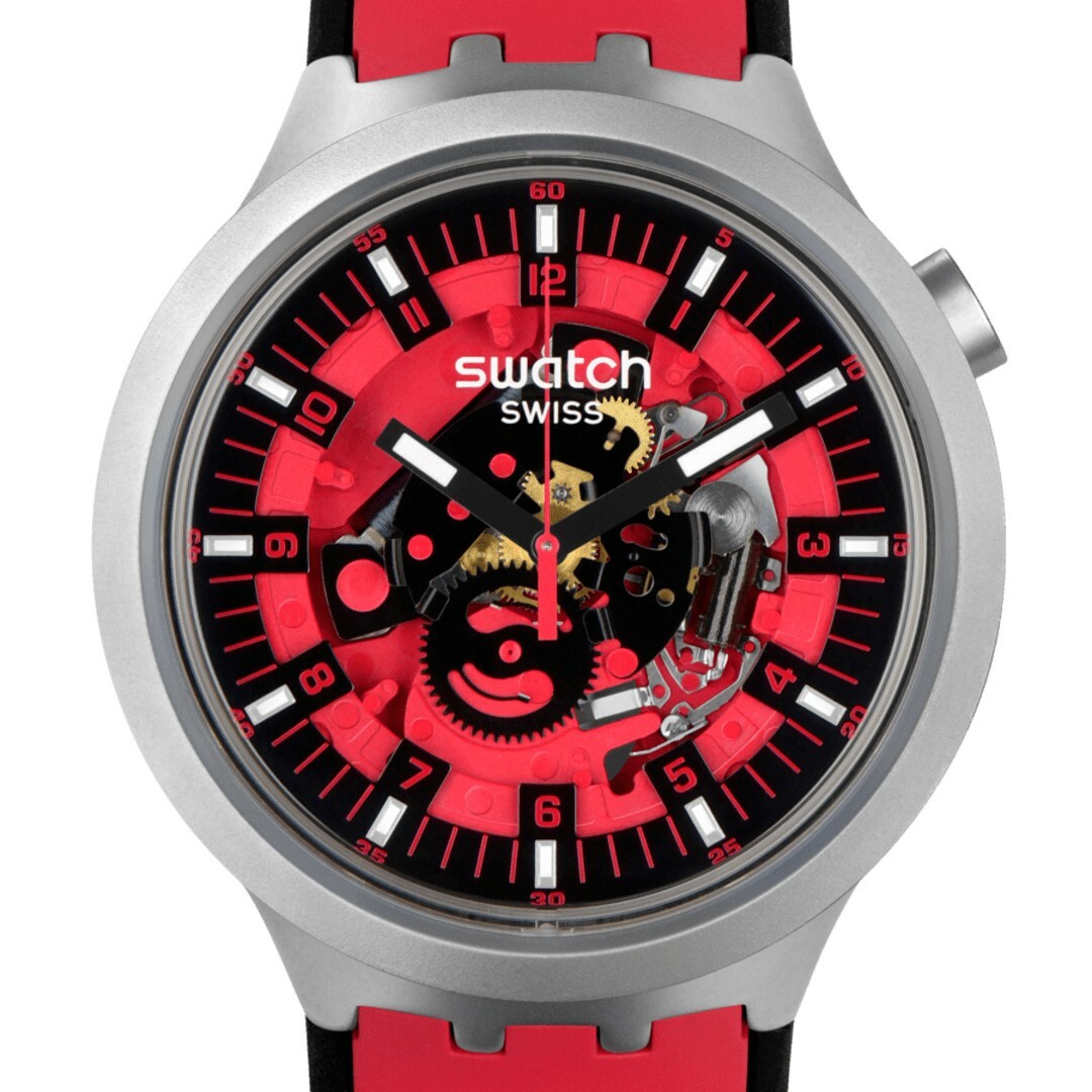 【Swatch】BIG BOLD IRONY SB07S110 47mm 現代鐘錶