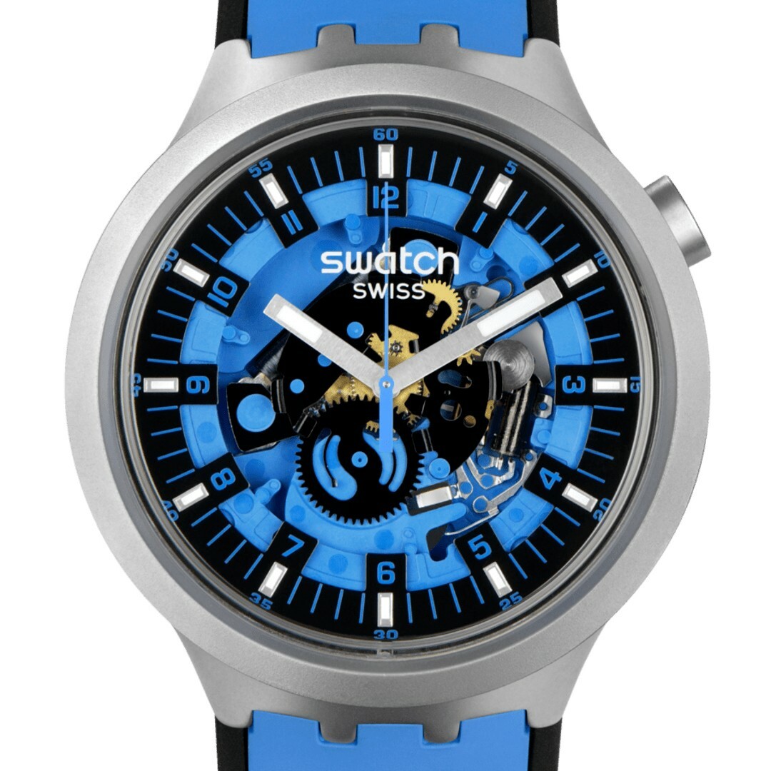 【Swatch】BIG BOLD IRONY SB07S106 47mm 現代鐘錶