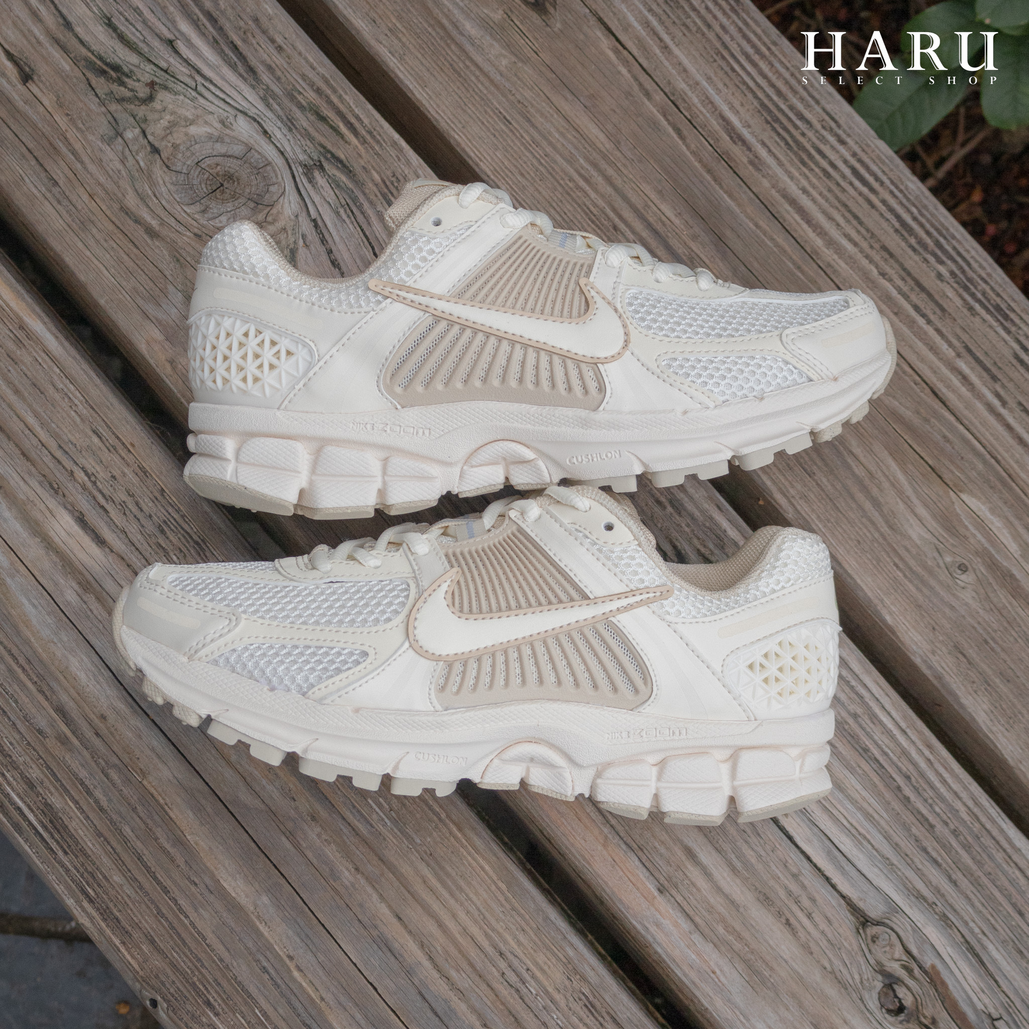 NIKE ZOOM VOMERO 5 杏仁 奶茶 ACW 燕麥色 淡卡其 復古 老爹鞋  女生復古休閒鞋 FQ6868-111