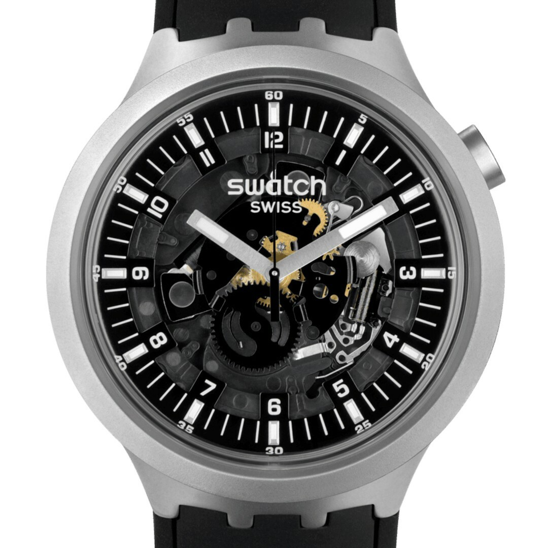 【Swatch】BIG BOLD IRONY SB07S105 47mm 現代鐘錶