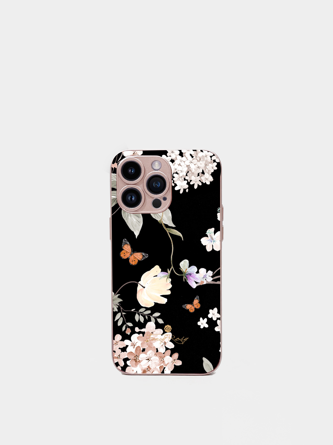 鏡面手機殼 Butterfly