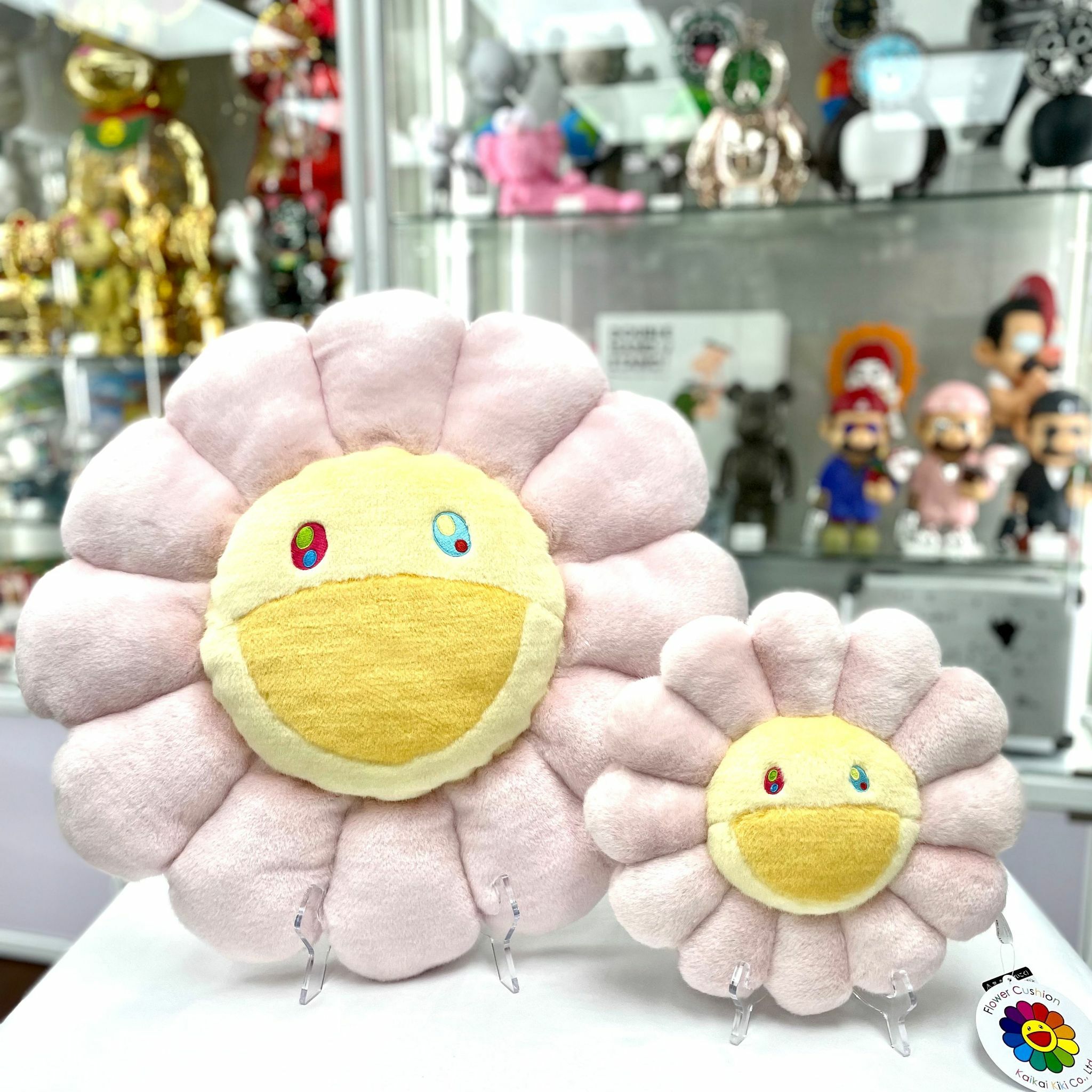 30cm / 60cm Takashi Murakami Flower Cushion (Light Pink)