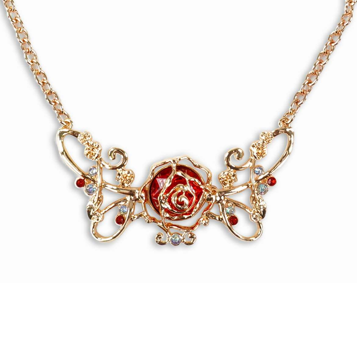 Belle Premium Disney Metal Necklace for Pets