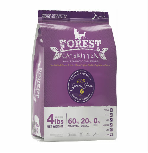 Forest Grain Free Cat&Kittens Formula 4lb/15lb