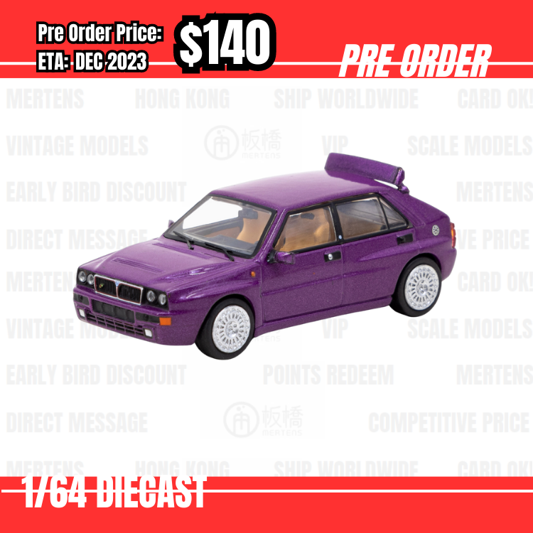 PO-$140 * Tarmac * 1:64 Lancia Delta HF integrale Viola [27/07]