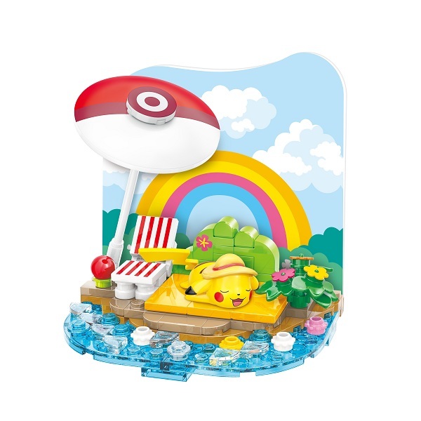 《 QMAN 》 寶可夢 小場景系列 溫暖日光浴