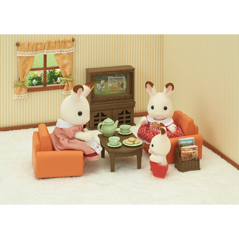 Sylvanian Families 森林家族,-森林客廳套裝