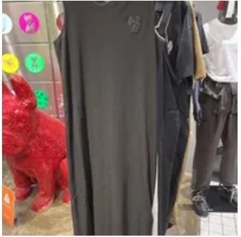 [S] LIFEWORK SMALL LOGO DRESS,BLACK, LW232OP805-1-40 [FINAL SALE] (SLW242)