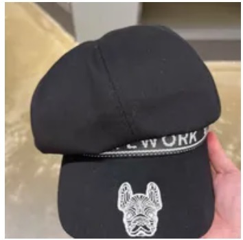 [S] LIFEWORK EMBROIDERED RADOG LOGO CAP,BLACK, LW235CP713-1-40 (SLW244)