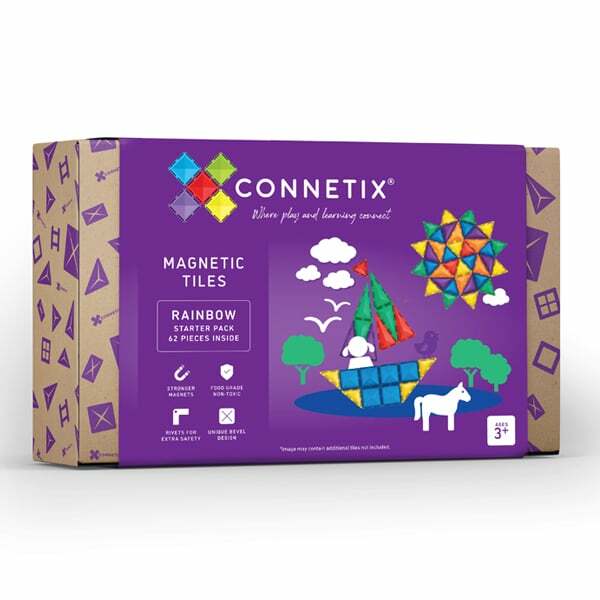 Connetix Rainbow Starter Pack 62pcs