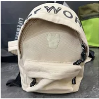 [S] LIFEWORK LADOK WAPPEN MINI BACKPACK,BEIGE, LW235BG91110F (SLW245)