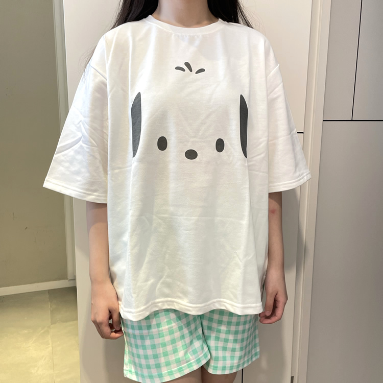 23091-PC Sanrio PC狗大面短袖 T-shirt 家居服套裝 #SJ23-754617