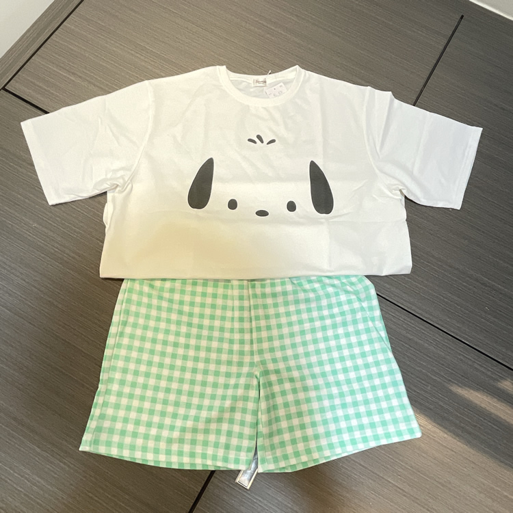23091-PC Sanrio PC狗大面短袖 T-shirt 家居服套裝 #SJ23-754617