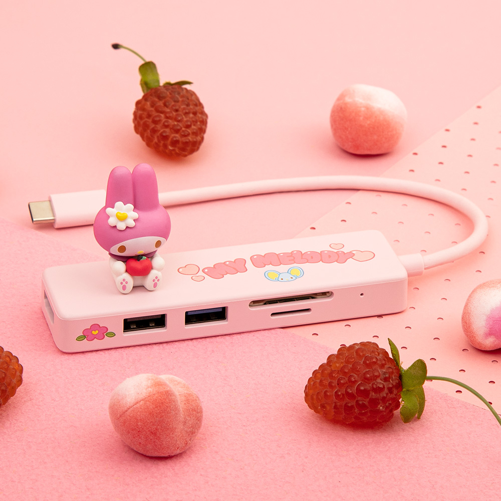 ROYCHE Sanrio 5in1 Multi Hub