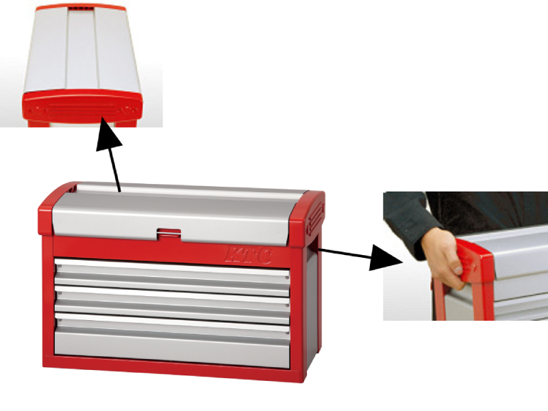 KTC 高階三抽工具箱 EKR-103