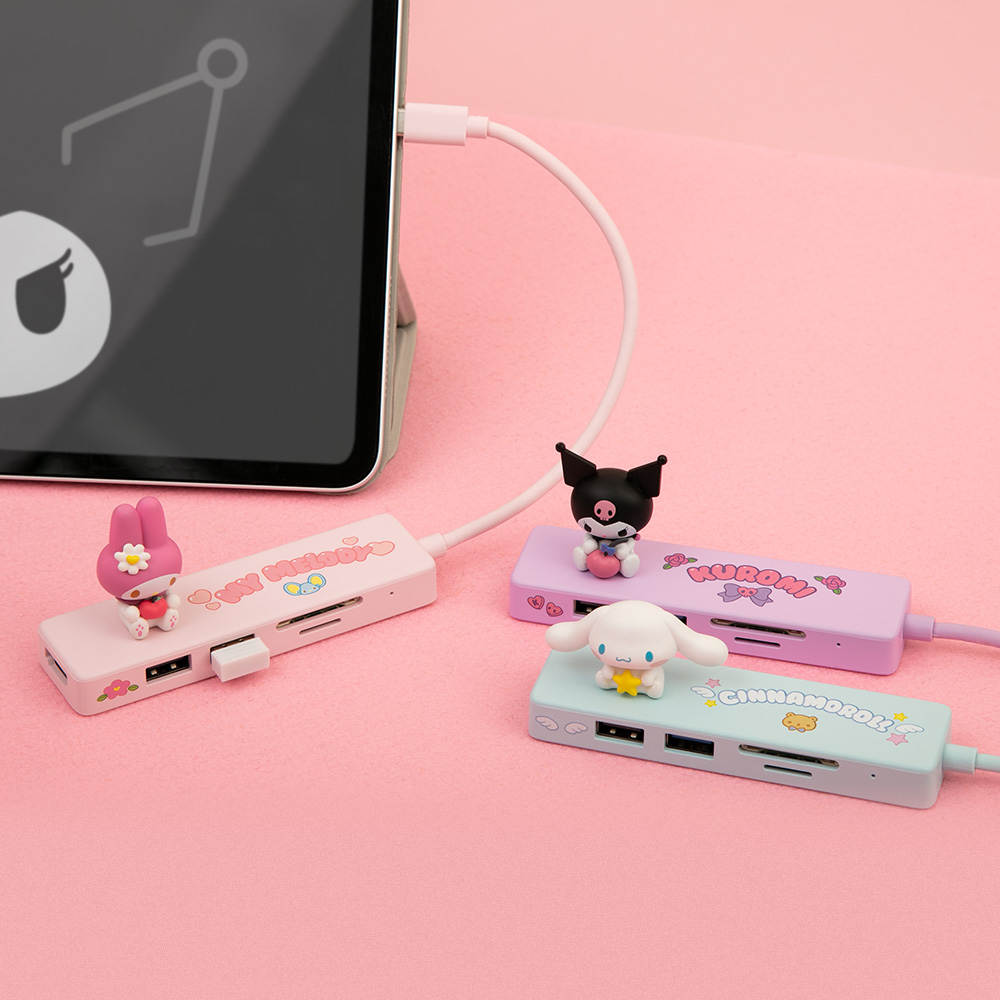ROYCHE Sanrio 5in1 Multi Hub