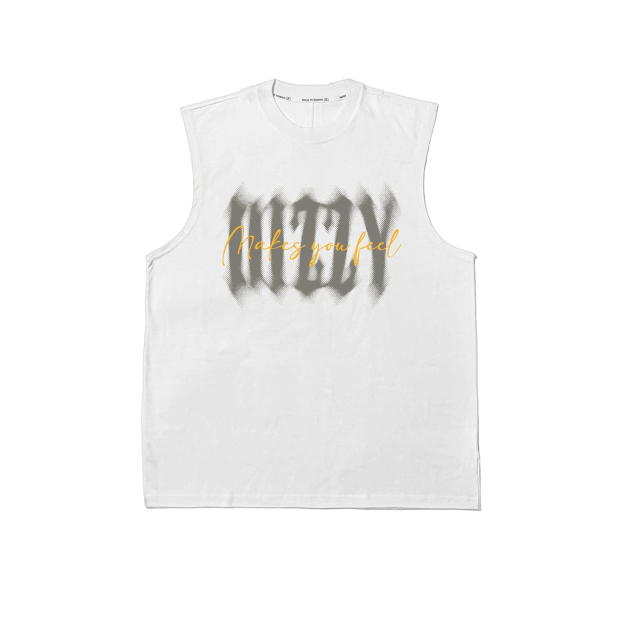 MAXXC 讓你暈眩厚磅背心-白