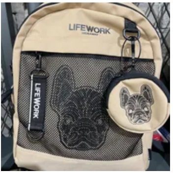 [S] LIFEWORK SMALL BACKPACK, BEIGE, LW225BG506-1-10 (SLW250)