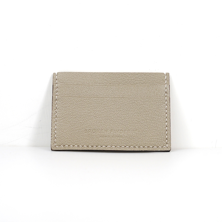 Dimension II Cardholder 【 Sandstone Beige 】Italian Goatskin Small Accessories