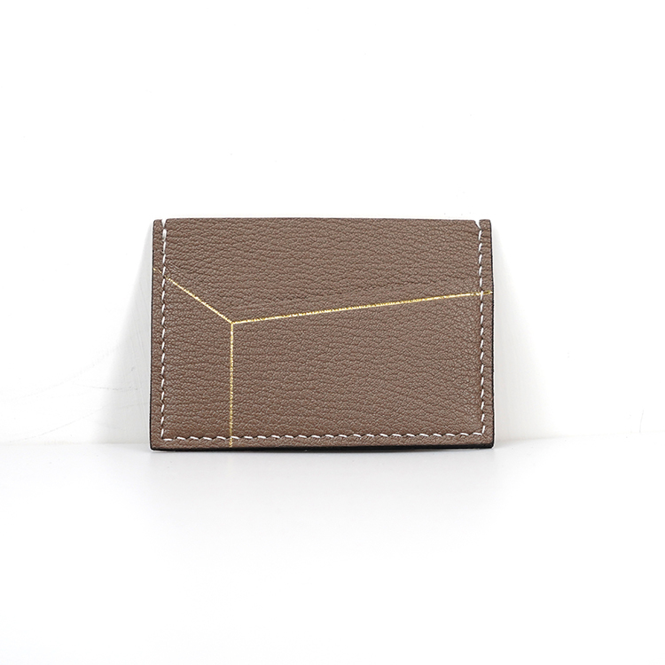 Dimension II Cardholder 【 Earthy Taupe 】Italian Goatskin Small Accessories