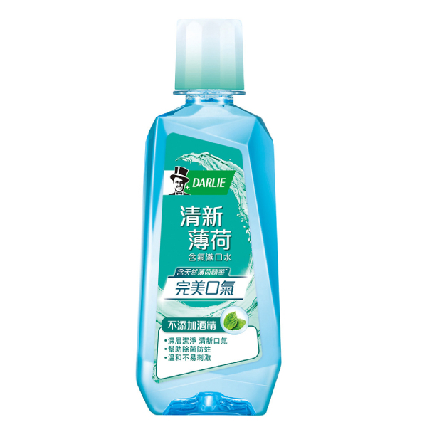 【好來】清新薄荷漱口水500ml