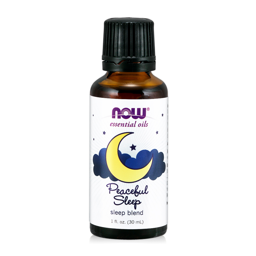 【NOW】晚安舒眠精油(30 ml) Peaceful Sleep Oil Blend /複方調和精油/一夜好眠