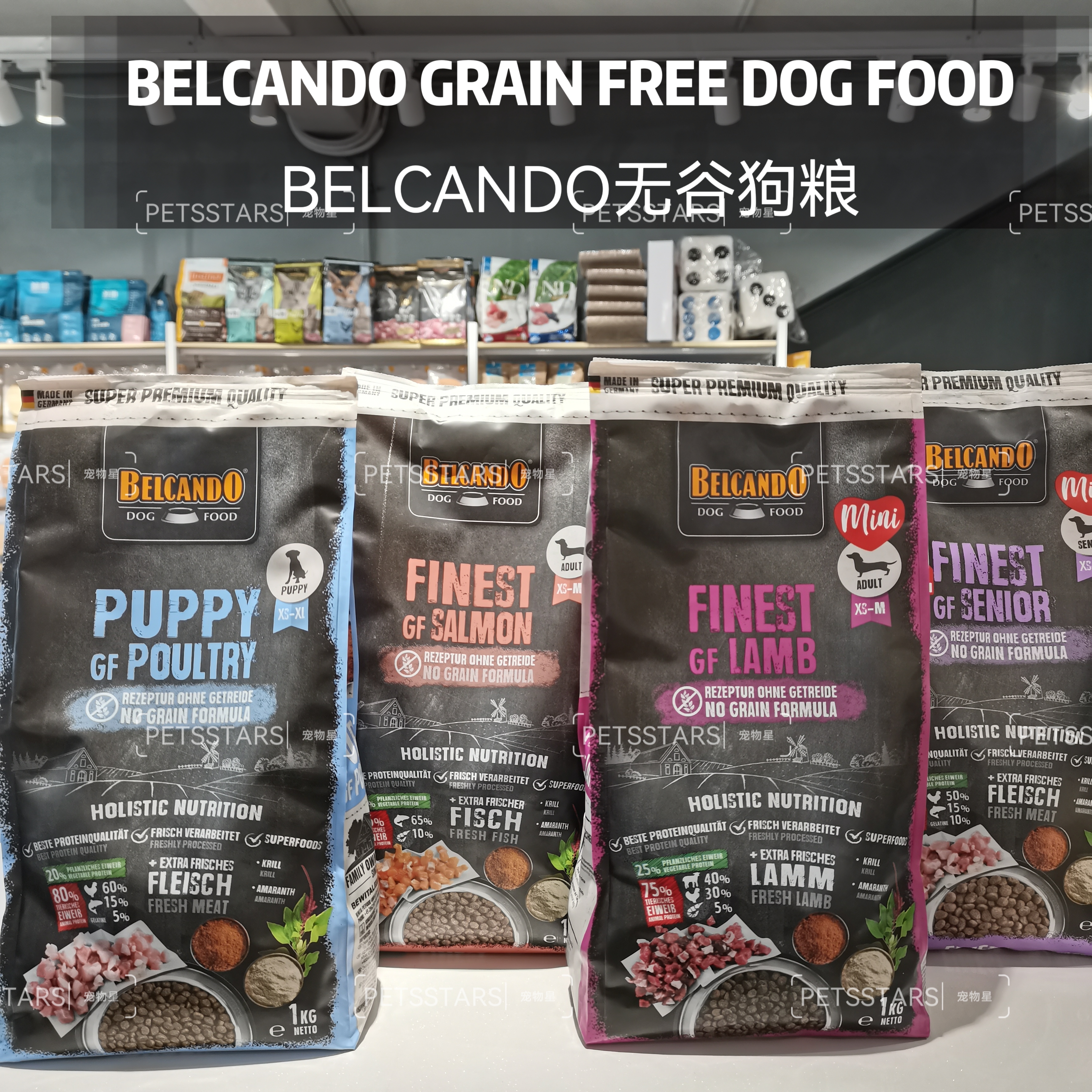 BELCANDO FINEST GRAIN FREE DOG FOOD