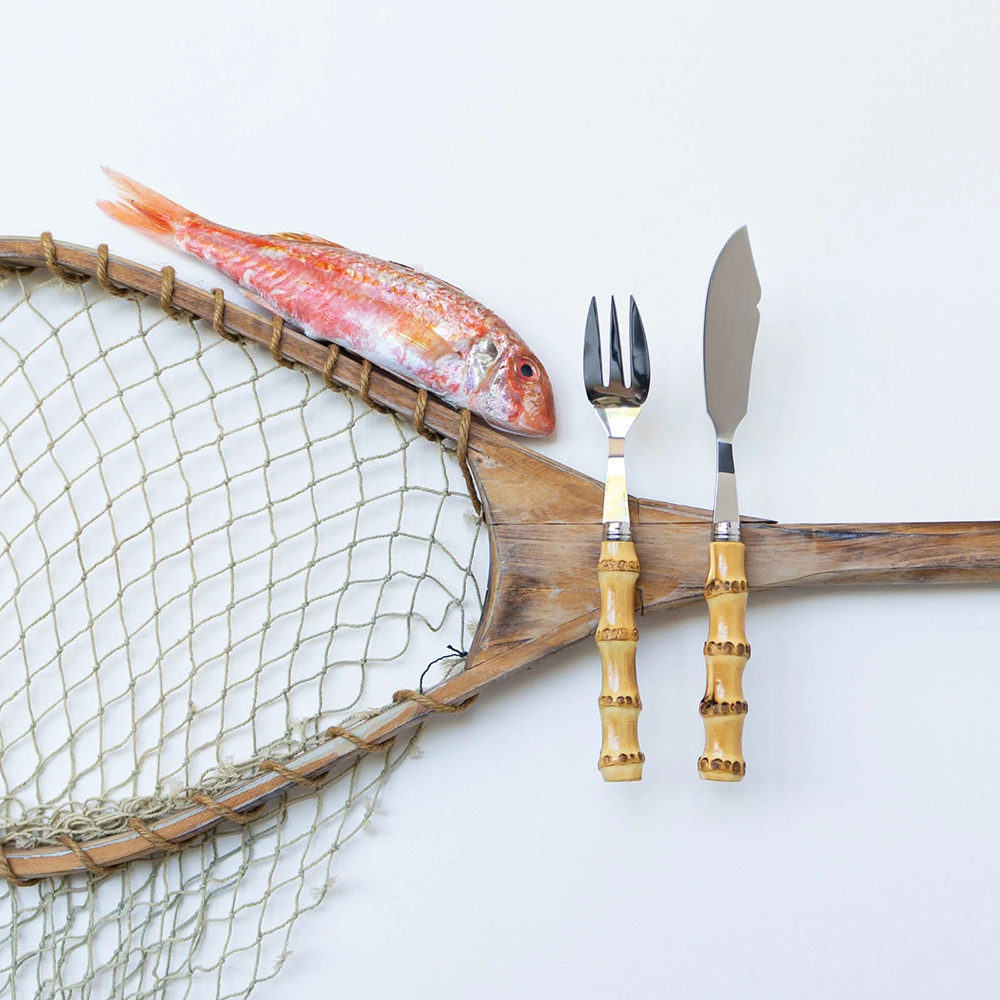 SABRE | Panda 竹系列 | 魚類主餐刀叉組 | 竹子