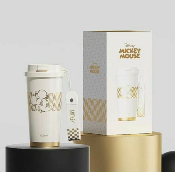 米奇閃耀咖啡杯 500ml - 手提繩款