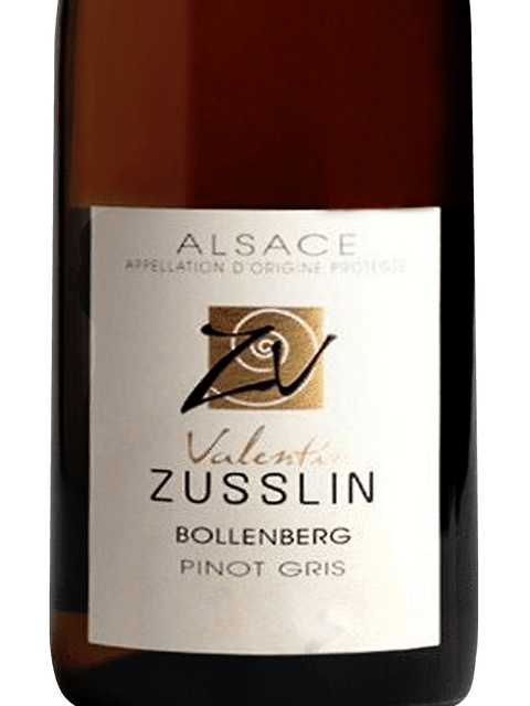 Valentin Zusslin Pinot Gris Bollenberg Moelleux 2019 (RP94)