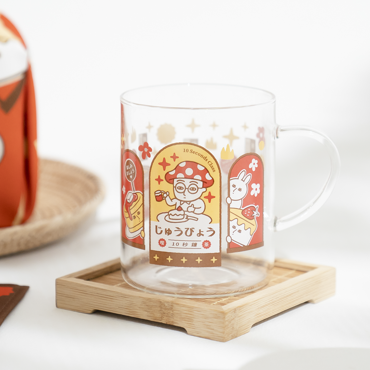 【10秒鐘教室x慢慢挑-慢慢喝茶｜耐熱玻璃杯 】