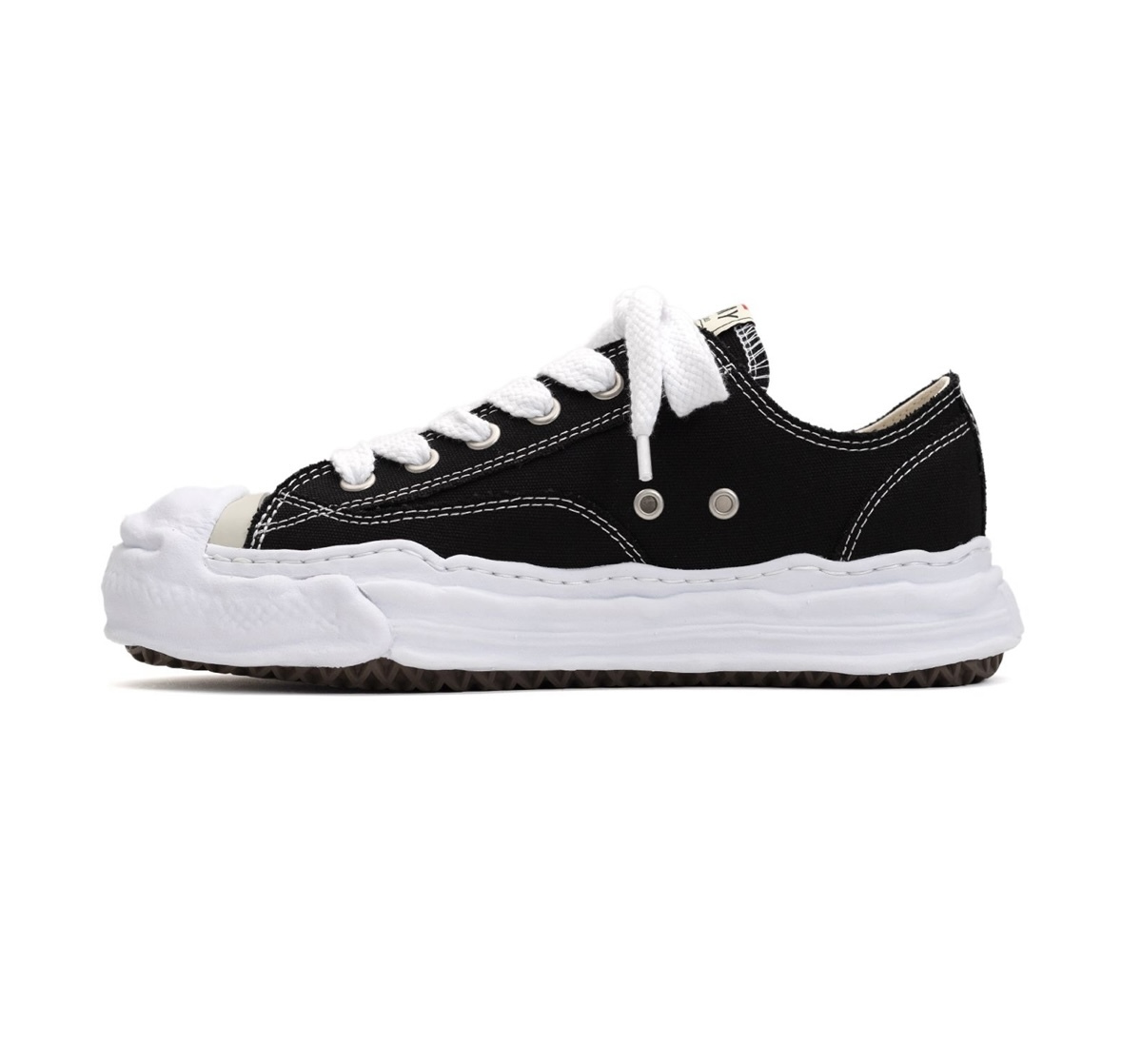 Maison Mihara Yasuhiro 黑色 溶解鞋 A05FW702