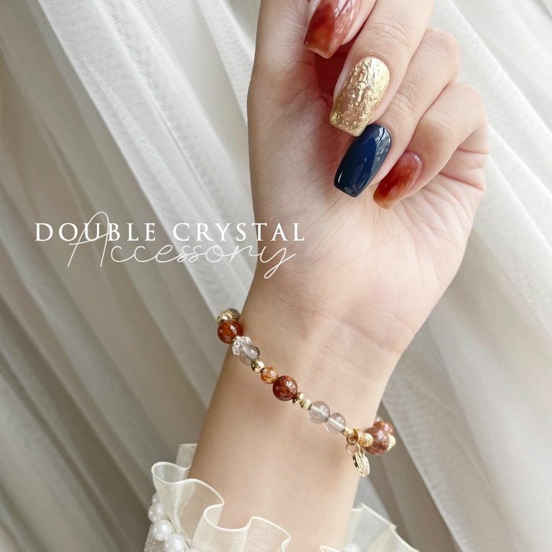 ☽◌*權力之爭／紅銅鈦．高品安德森長石．異變銅髮晶