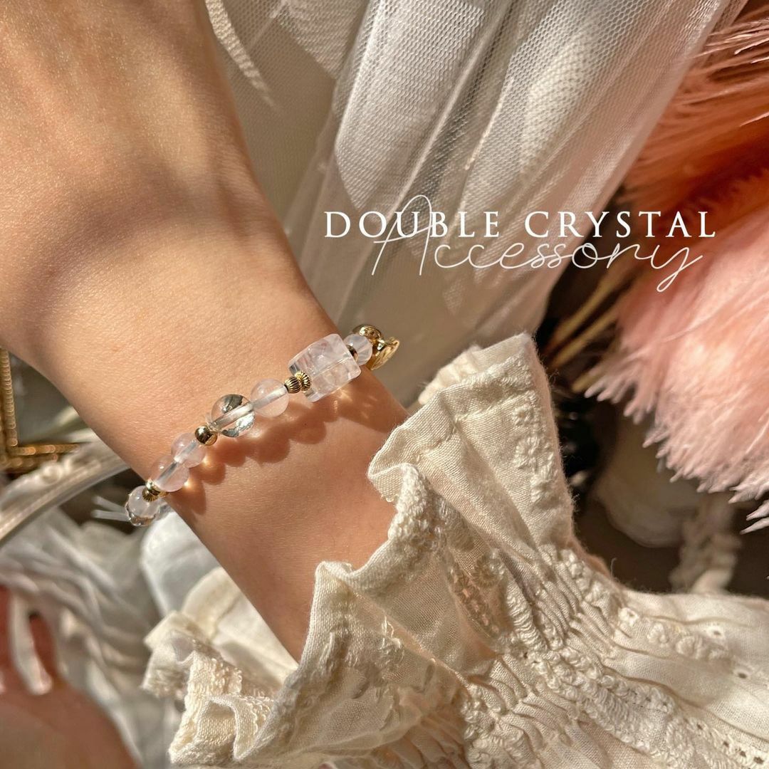 ☽◌*如果末日／高品淨體藍針方糖．黃鐵礦晶中晶