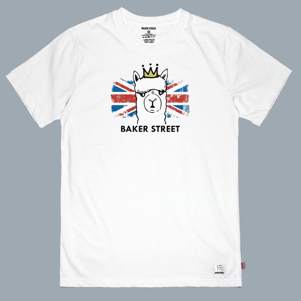 England  Prince Alpaca  英倫王子駝 短T