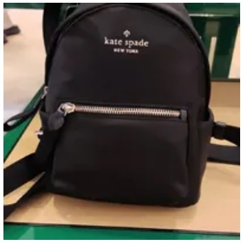 [S] KATE SPADE K8115 CHELSEA THE LITTLE BETTER NYLON BACKPACK,BLACK, 196021120114 (SKS674)