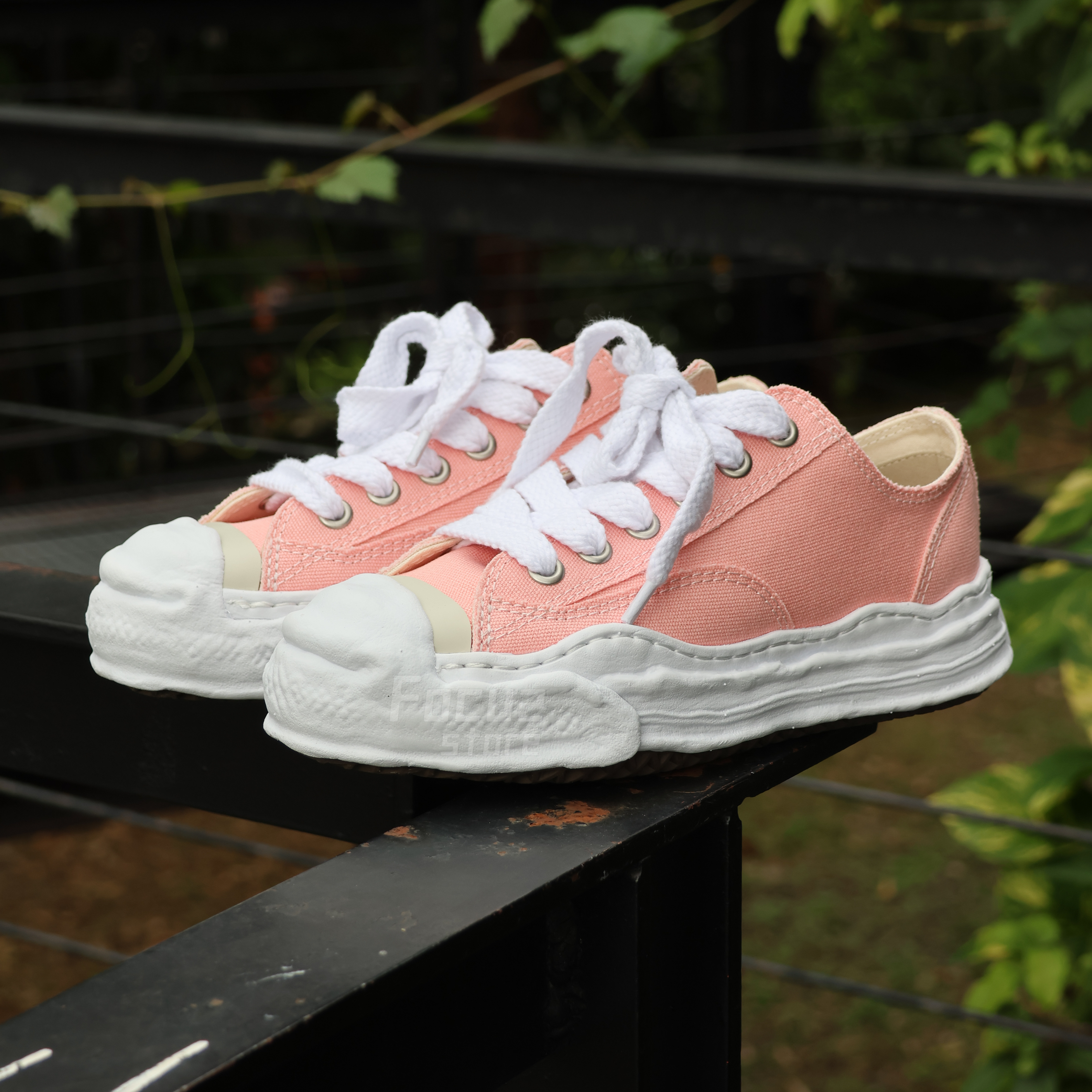 【Focus Store】預購 Maison Mihara Yasuhiro HANK OG Sole Canvas Low-top "PINK" 粉色 A05FW702