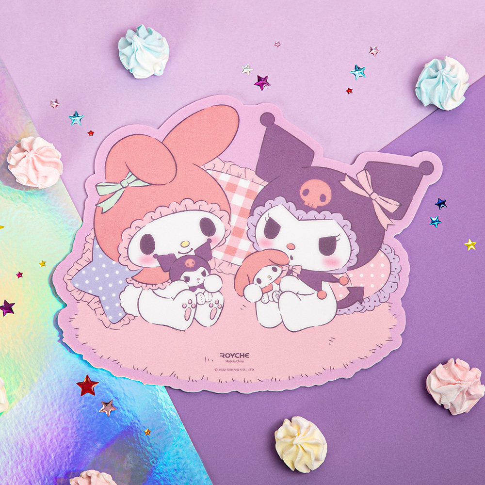 ROYCHE Sanrio KUROMI & MY MELODY Mouse Pad