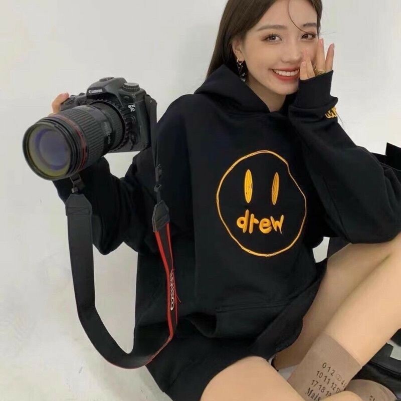 DREW HOUSE 2022早秋新款 刺繡笑臉長袖 連帽T帽T