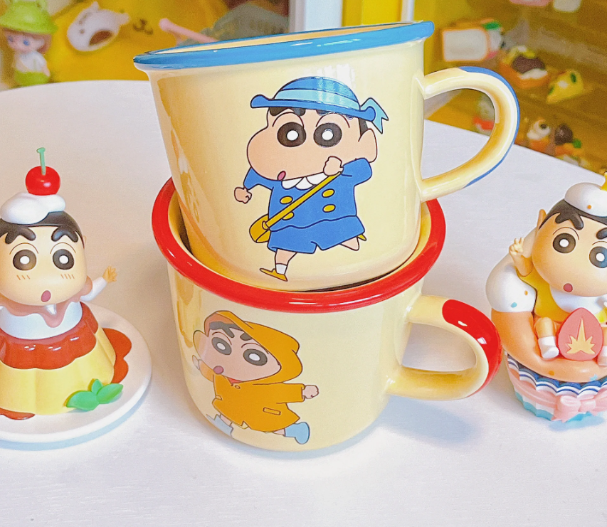 #現貨 蠟筆小新 早餐牛奶馬克杯