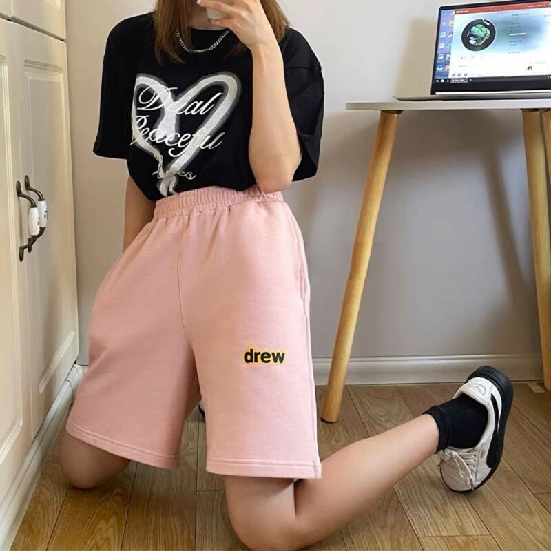 Drew house 21ss笑臉字母短褲 drew house短褲