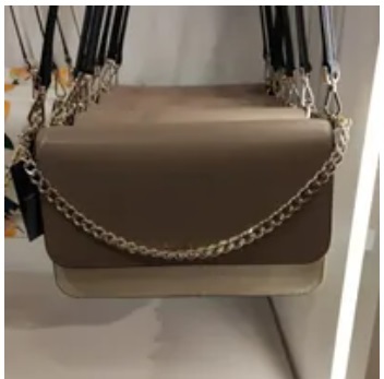 [S] KATE SPADE KC623 MADISON COLORBLOCK SAFFIANO FLAP CROSSBODY,TOASTED HA, 196021318894 (SKS685)