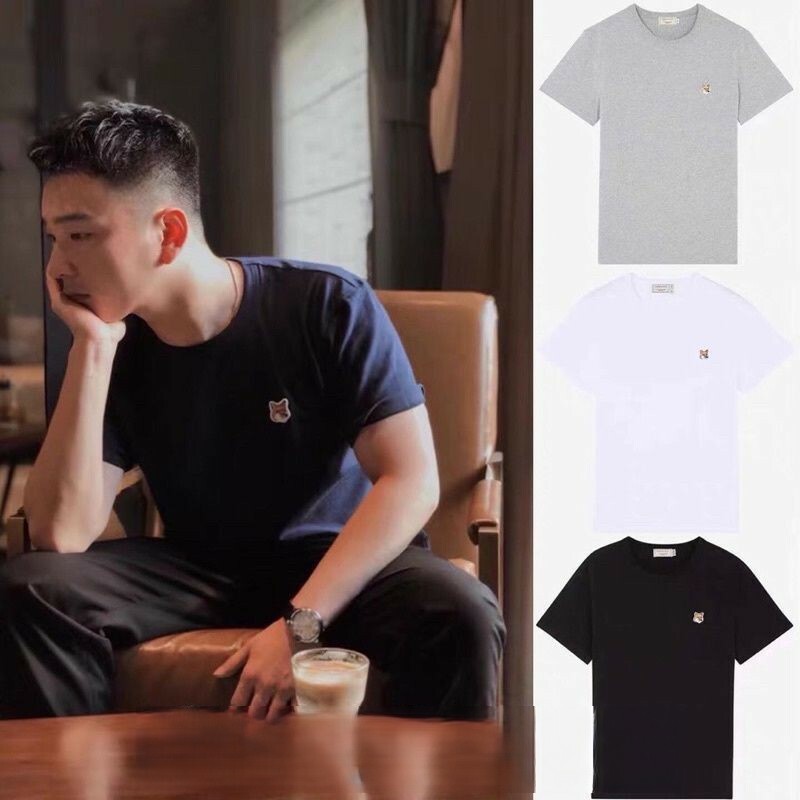 Maison kitsune - Fox Head T-shirt 狐狸 短袖