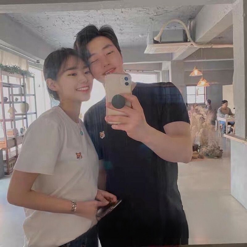 Maison kitsune - Fox Head T-shirt 狐狸 短袖